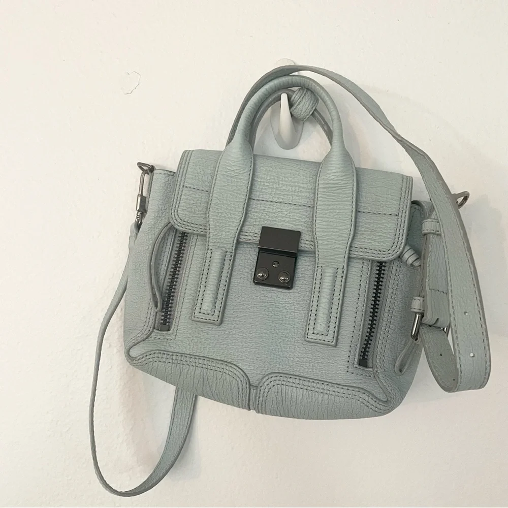 3.1 Phillip Lim mini Pashli satchel in Sage color
